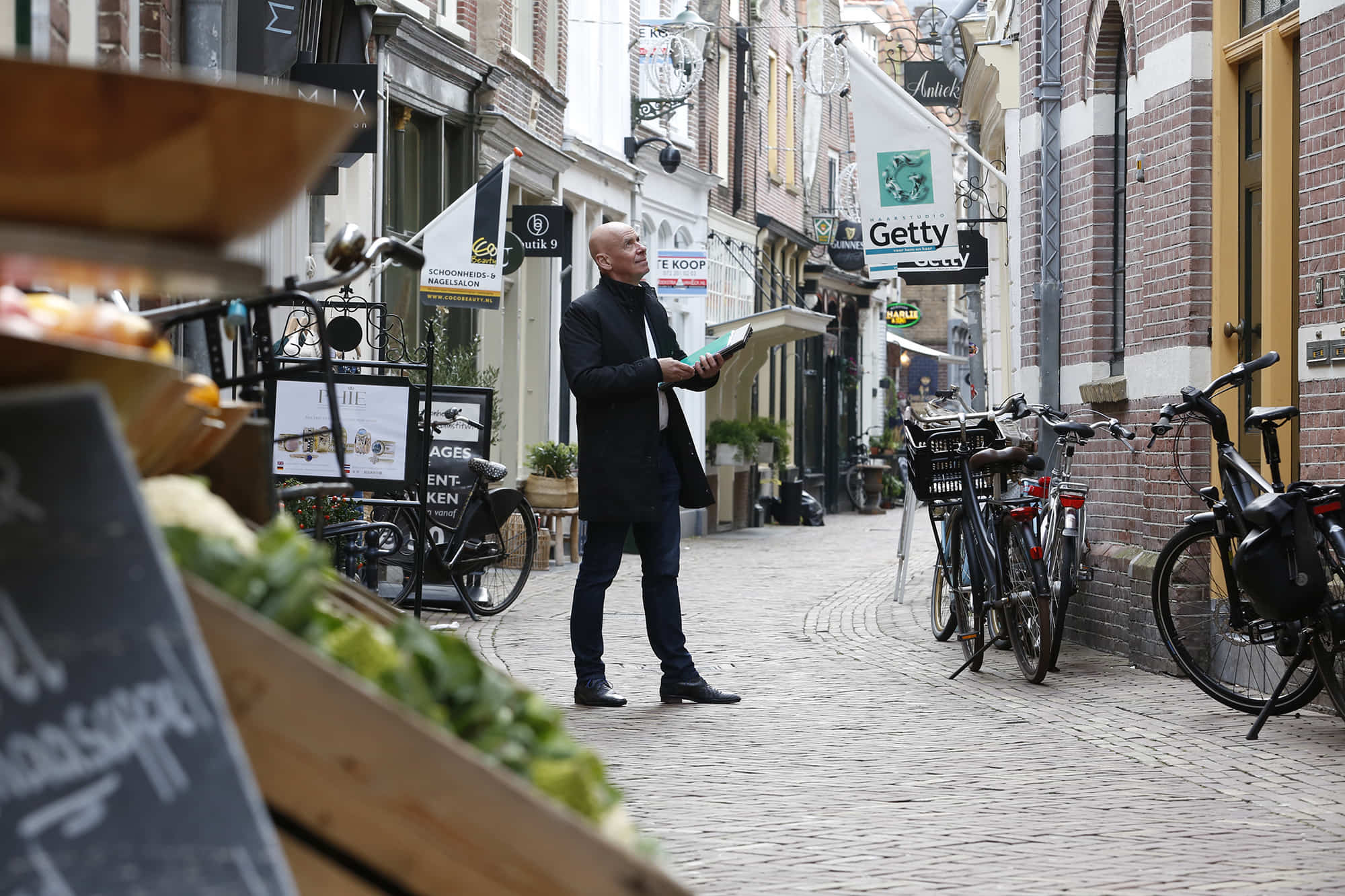 Adviseur in oud historisch stadscentrum.